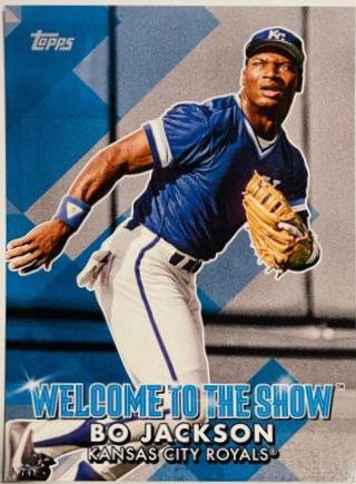 Bo Jackson [5x7] #WTTS-33 Baseball Cards 2022 Topps Welcome to the Show