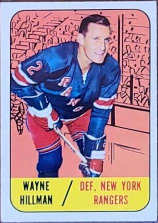 Wayne Hillman #22 Hockey Cards 1967 Topps