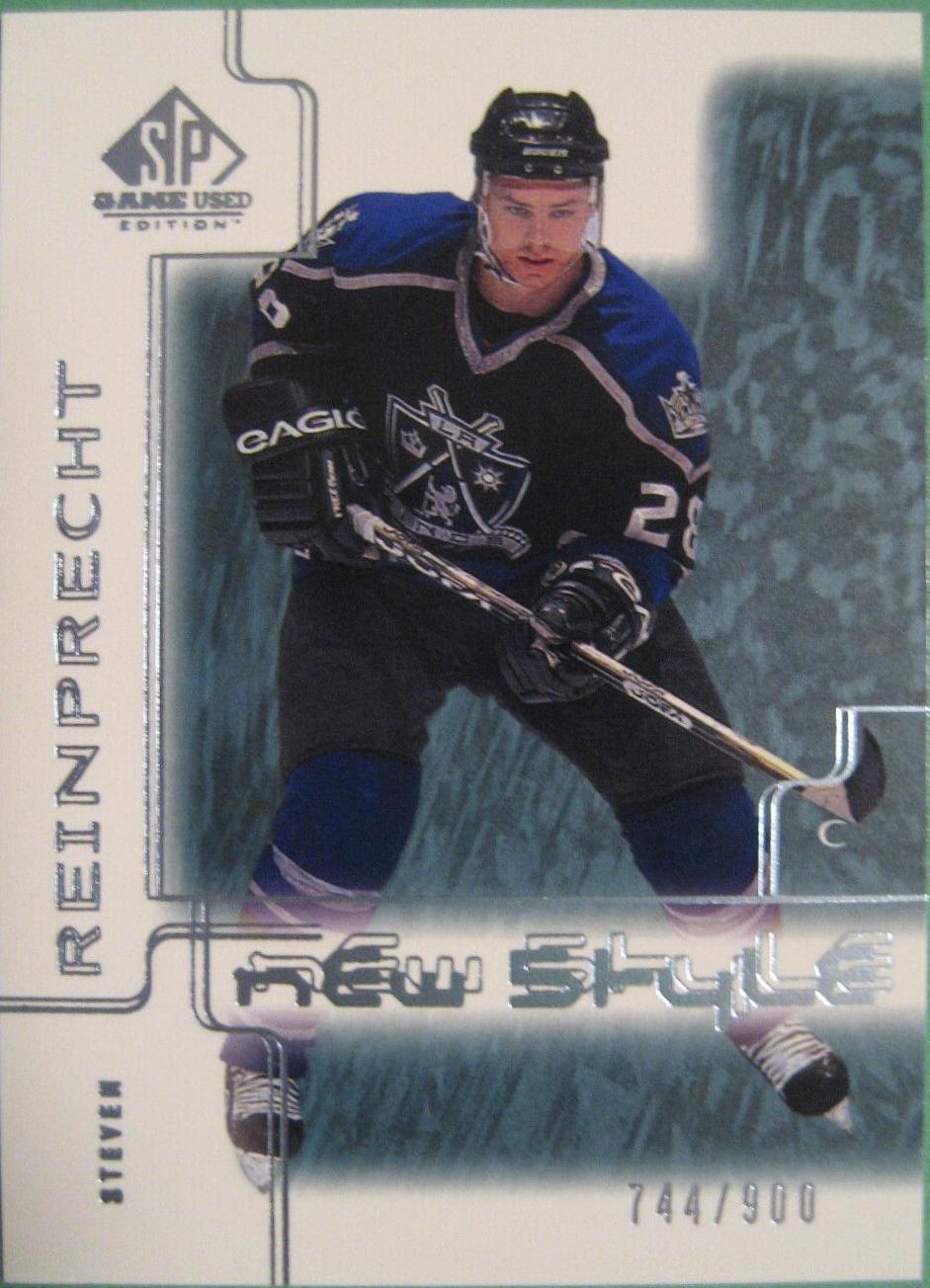 Steven Reinprecht #69 Hockey Cards 2000 SP Game Used