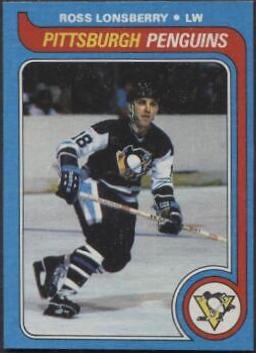 Ross Lonsberry #58 Hockey Cards 1979 Topps