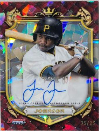 Termarr Johnson [Atomic] #PR-TJ Baseball Cards 2022 Bowman's Best Prospective Royalty Autographs