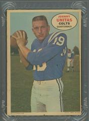 Johnny Unitas #1 Football Cards 1968 Topps Posters Prices