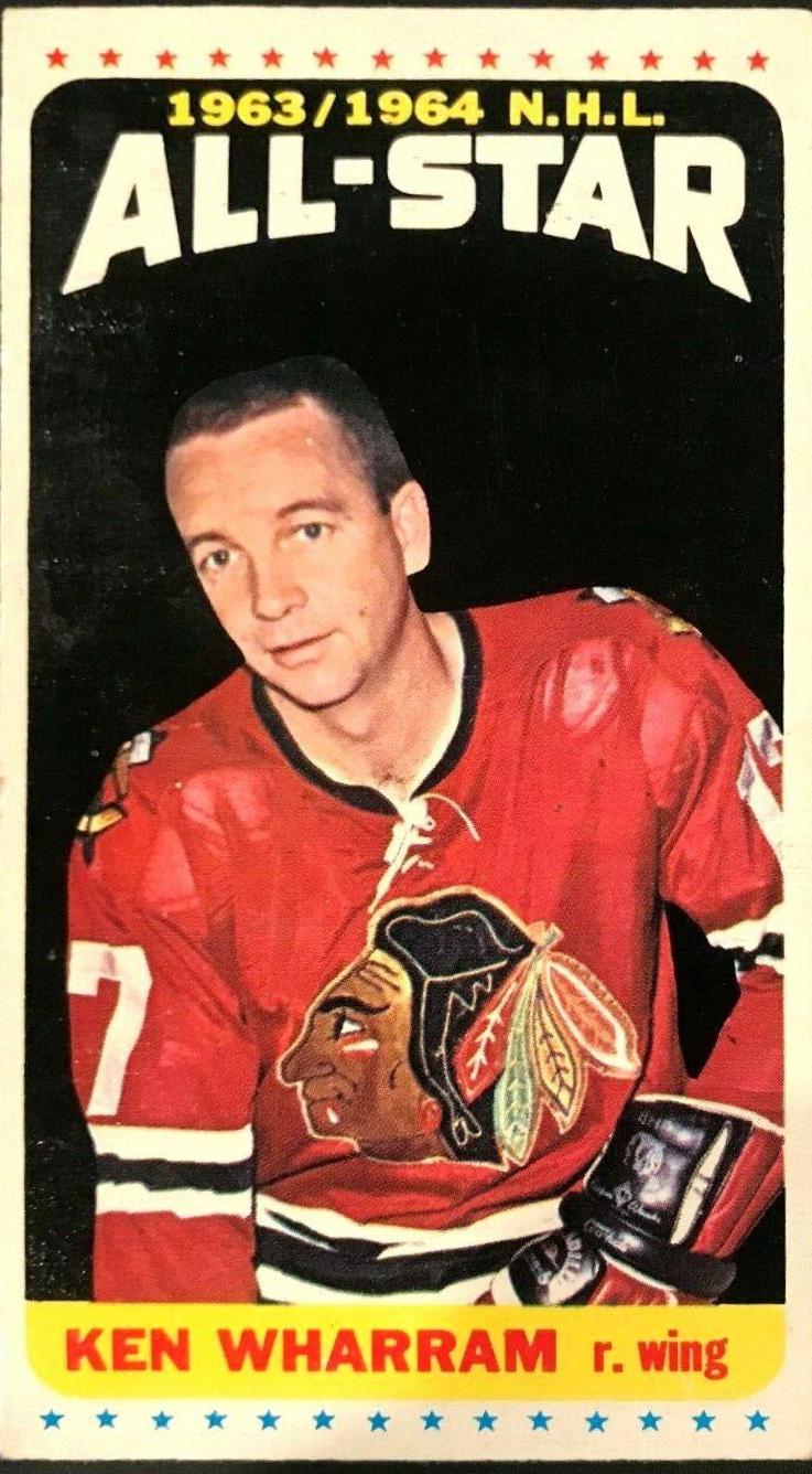 Ken Wharram [All Star] #108 Hockey Cards 1964 Topps