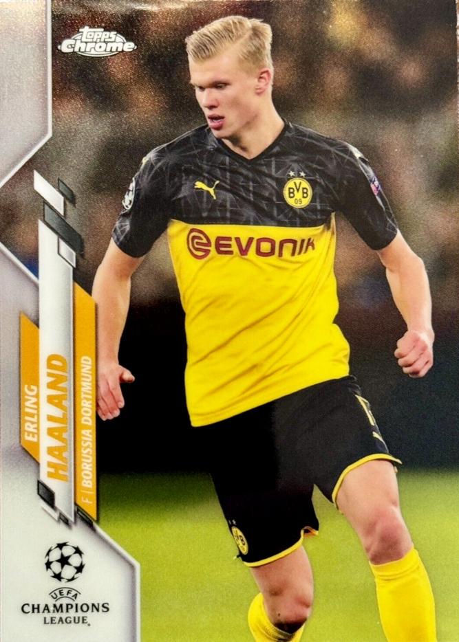 Erling Haaland #74 Prices | 2019 Topps Chrome UEFA Champions League |  Soccer Cards