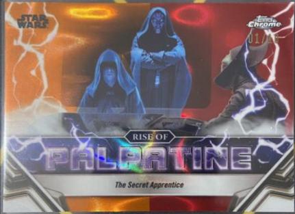 The Secret Apprentice #RP-1 Star Wars 2024 Topps Chrome The Rise of Palpatine