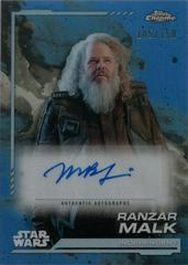 Mark Boone Jr. as Ranzar Malk [Skywalker Blue Refractor] #AU-MBO Star Wars 2024 Topps Chrome Autograph Prices