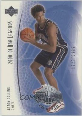 Jason Collins #115 Basketball Cards 2000 Upper Deck Legends