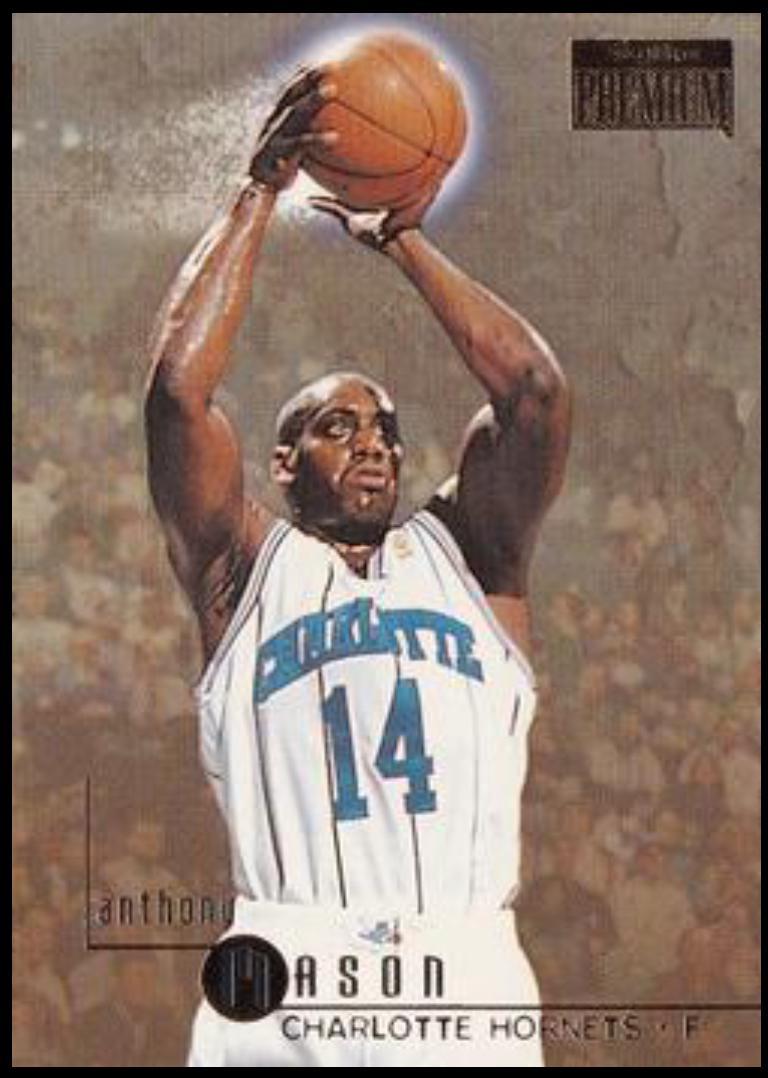 Anthony Mason #140 Basketball Cards 1996 Skybox Premium