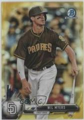 Wil Myers [Gold Refractor] #11 Baseball Cards 2017 Bowman Chrome Prices