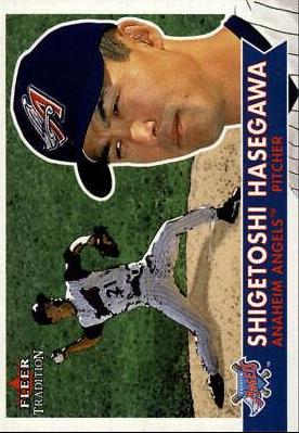 Shigetoshi Hasegawa #307 Baseball Cards 2001 Fleer Tradition