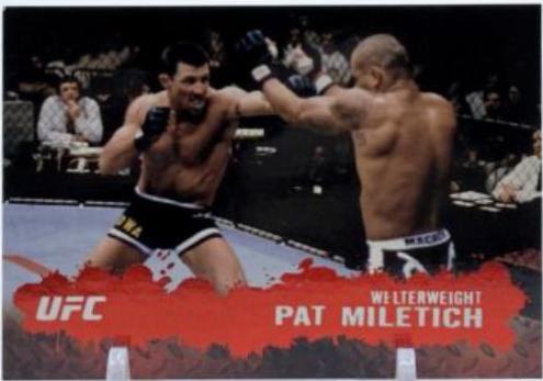 Pat Miletich [Ruby] #68 Ufc Cards 2009 Topps UFC Round 2