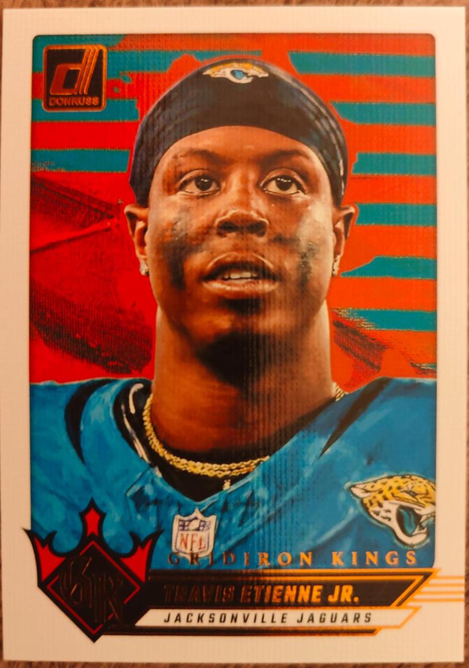 Travis Etienne Jr 12 Prices 2024 Panini Donruss Gridiron Kings Football Cards