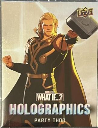 Party Thor #UH2 Marvel 2023 Upper Deck What If Holographics