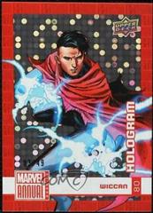 Wiccan [Hologram] #80 Marvel 2020 Upper Deck Annual Prices