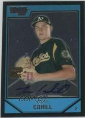 Trevor Cahill [Autograph] #BC234 Baseball Cards 2007 Bowman Chrome Prospects Prices