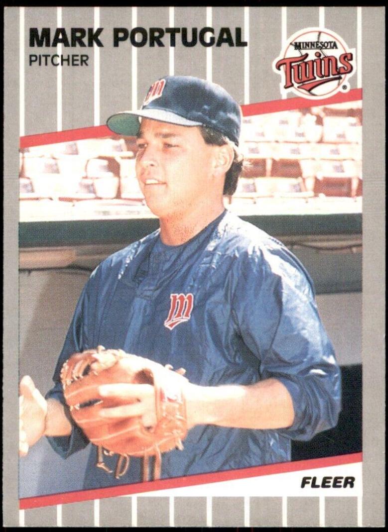 Mark Portugal #123 Baseball Cards 1989 Fleer