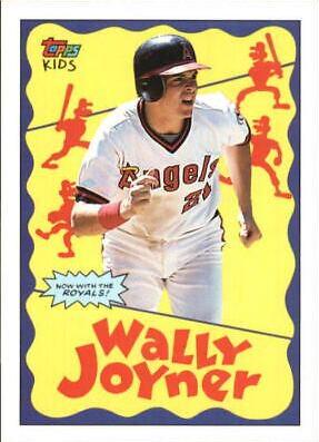 Wally Joyner #95 Baseball Cards 1992 Topps Kids