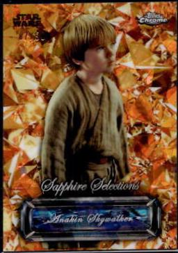 Anakin Skywalker [Gold] #SS-5 Star Wars 2024 Topps Chrome Sapphire Selections