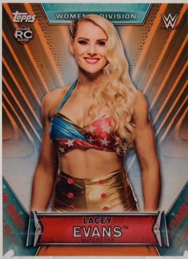 Lacey Evans [Orange] #6 Wrestling Cards 2019 Topps WWE Women's Division