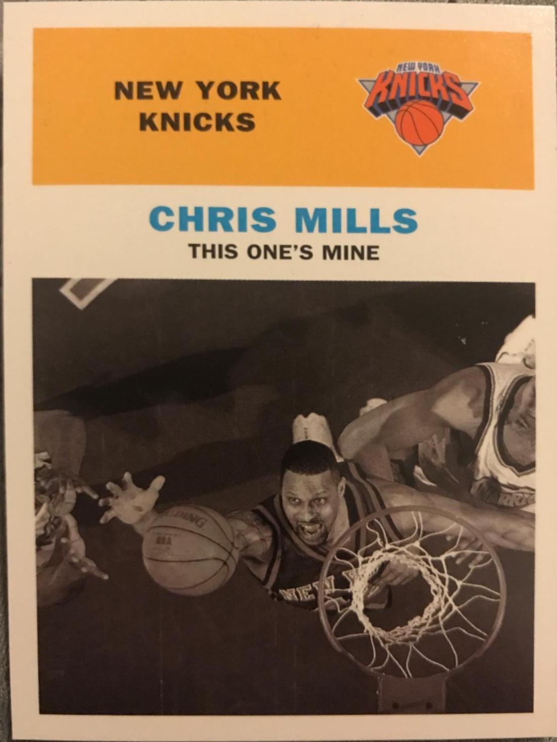 Chris Mills #97 Basketball Cards 1998 Fleer Vintage '61