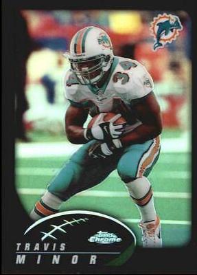 Travis Minor #15 Football Cards 2002 Topps Chrome