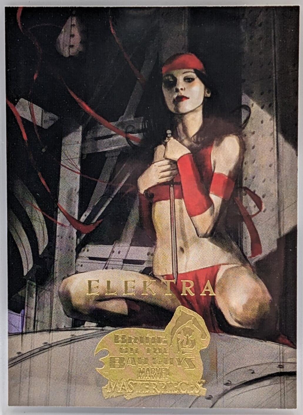 Elektra #12 Marvel 2008 Masterpieces