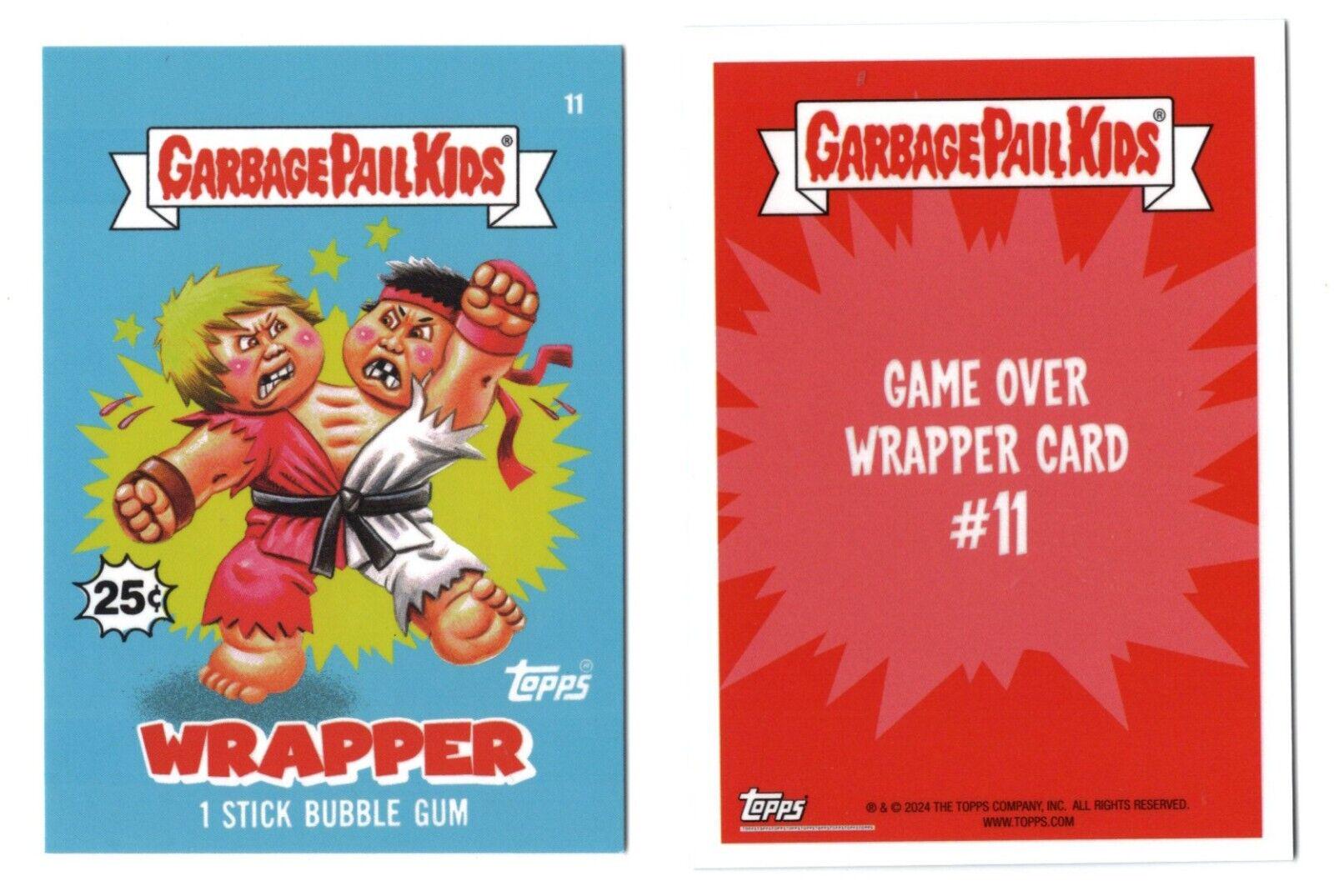 Wrapper #11 Garbage Pail Kids 2024 Game Over