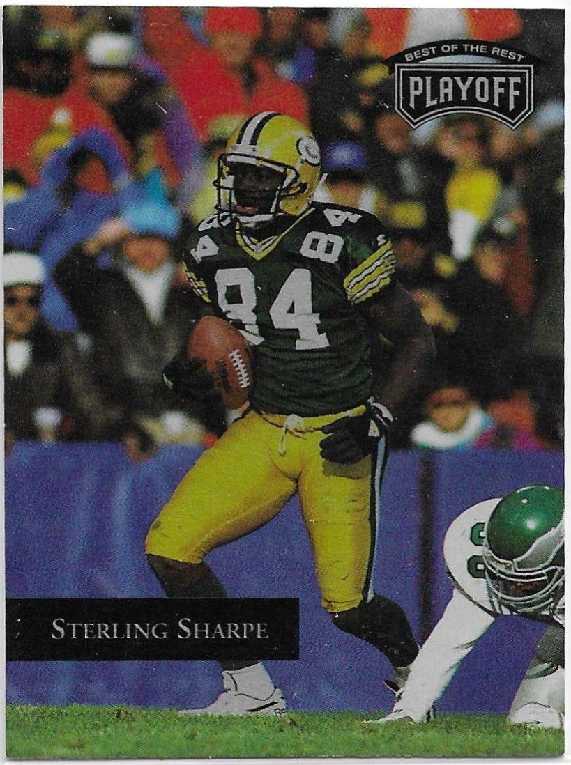 Sterling Sharpe #142 Football Cards 1992 Playoff