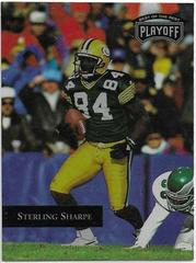 Sterling Sharpe #142 Football Cards 1992 Playoff Prices