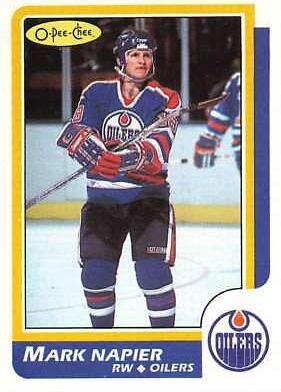 Mark Napier #183 Hockey Cards 1986 O-Pee-Chee