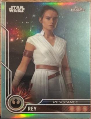 Rey [Aqua Refractor] #69 Star Wars 2023 Topps Chrome