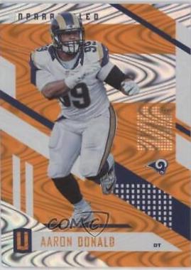 Aaron Donald [Orange] #188 Football Cards 2017 Panini Unparalleled