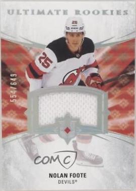 Nolan Foote [Jersey] #108 Hockey Cards 2020 Ultimate Collection