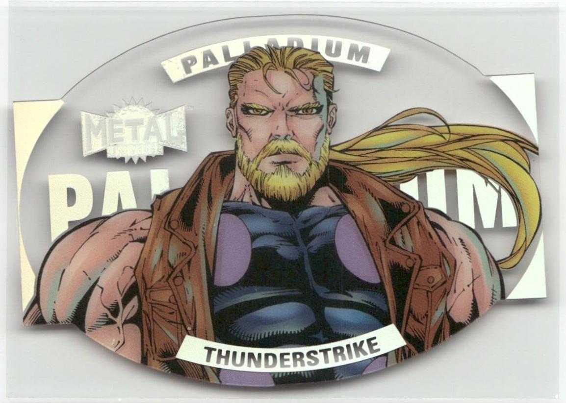 Thunderstrike #P-27 2024 SkyBox Metal Universe Avengers Palladium