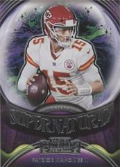 Patrick Mahomes II #SN-PMA Football Cards 2021 Panini Contenders Supernatural Prices