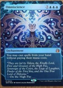 Omniscience [Foil] #24 Magic Wilds of Eldraine Enchanting Tales