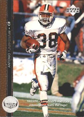 Antonio Langham #243 Football Cards 1996 Upper Deck