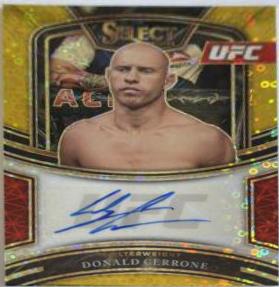 Donald Cerrone [Disco Prizms] #SG-DCR Ufc Cards 2021 Panini Select UFC Signatures