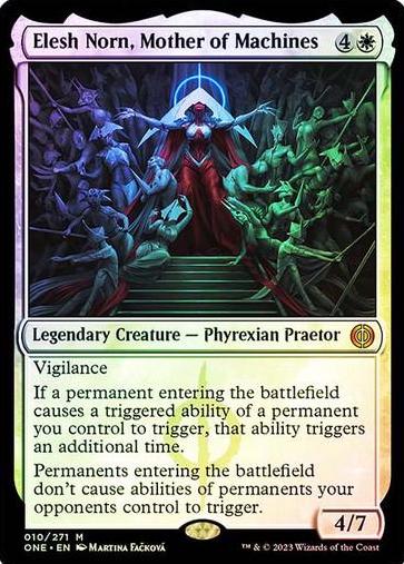 Elesh Norn, Mother Of Machines [Foil] #10 Magic Phyrexia: All Will Be One