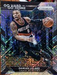 Damian Lillard [Mojo Prizm] #2 Basketball Cards 2016 Panini Prizm Go Hard or Go Home Prices