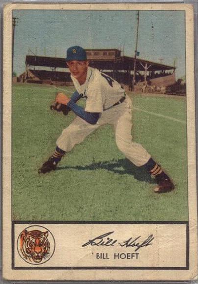 Bill Hoeft Baseball Cards 1953 Glendale Hot Dogs Tigers