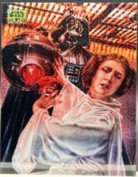 Darth Vader and Princess Leia #2 Star Wars 2024 Topps Chrome Galaxy