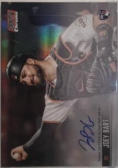 Joey Bart [Red Refractor] #SCCBA-JBA Baseball Cards 2021 Stadium Club Chrome Autographs