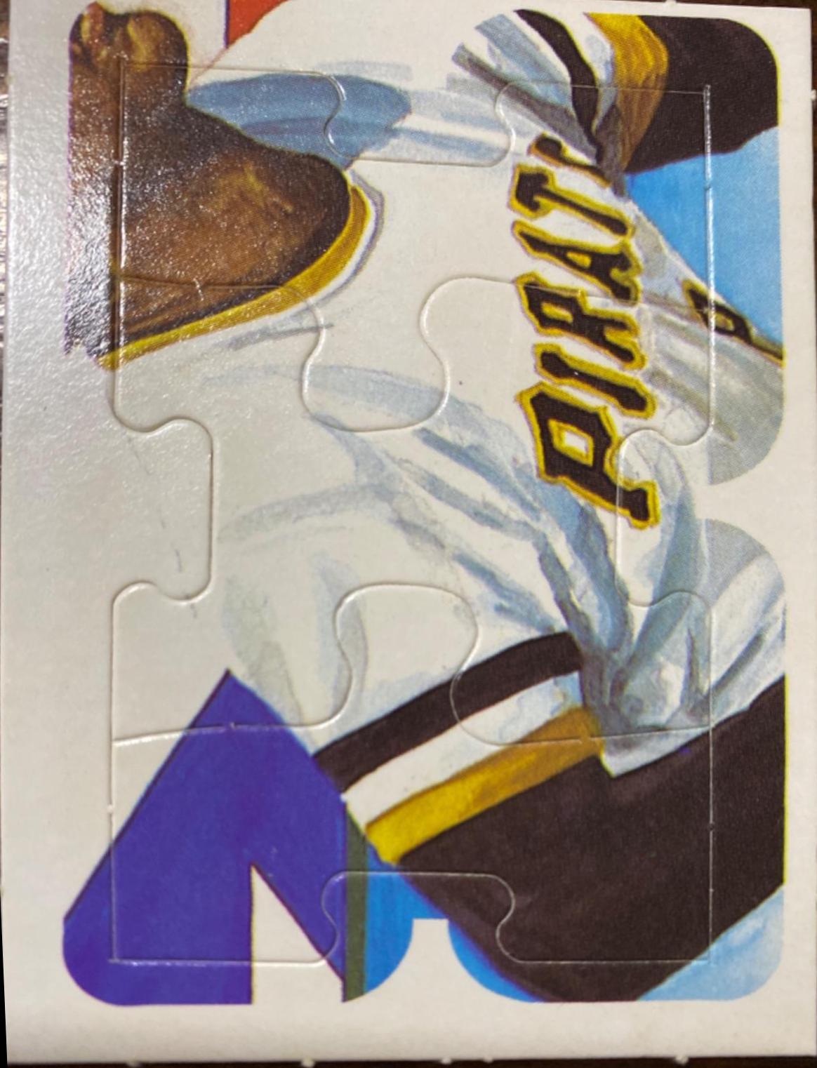 Roberto Clemente #22,23,24 Baseball Cards 1987 Donruss Roberto Clemente Puzzle