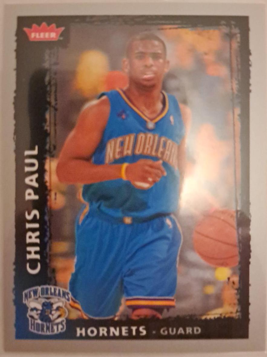 Chris Paul #109 Basketball Cards 2008 Fleer