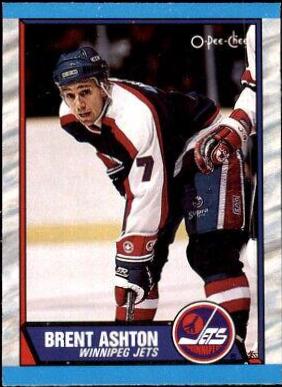 Brent Ashton #181 Hockey Cards 1989 O-Pee-Chee