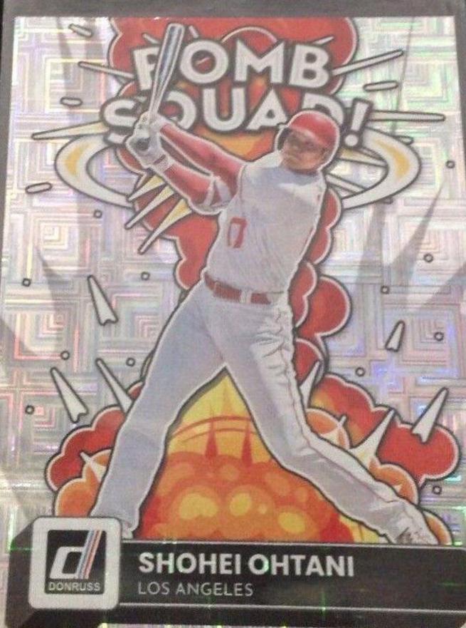 Shohei Ohtani [Vector] #BS-3 Baseball Cards 2022 Panini Donruss Bomb Squad