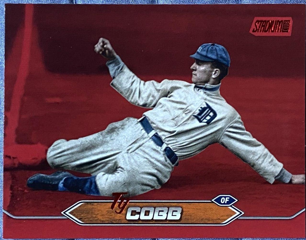 Ty Cobb [Red] #166 Prices | 2024 Topps Stadium Club | Baseball Cards