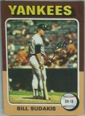 Bill Sudakis #291 Baseball Cards 1975 Topps Prices