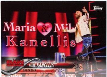 Mike Kanellis #R-28 Wrestling Cards 2018 Topps WWE Then Now Forever Roster Update